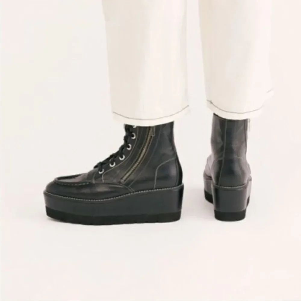 Free People Collection Maverick Wedge Boot 40 - Picture 3 of 15